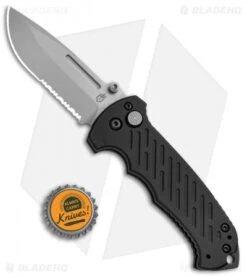 Gerber 06 Combat Liner Lock Knife Black (3.7" Bead Blast) 30-000308 -Gerber Pro Knives.com Gerber 06 Combat Linerlock G0308 BHQ 53862 jr bottlecap