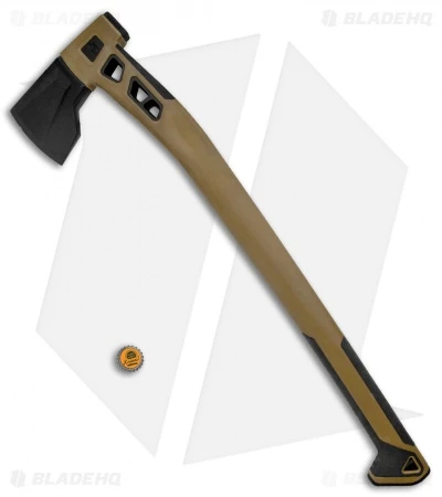 Gerber 26" Bushcraft Axe Black/FDE GFN 31-003774 3 Gerber 26" Bushcraft Axe Black/FDE GFN 31-003774 - Image 3