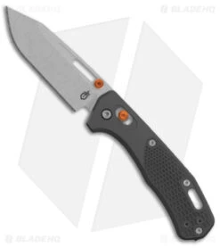 Gerber Assert Pivot Lock Folding Knife Gray (2.9" Stonewash)