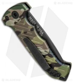 Gerber Auto 06 Automatic Knife Green Multi-Cam (3.7" Black) 30-001600 -Gerber Pro Knives.com Gerber Auto 06 Auto Green Multi Cam 30 001600 BHQ 83220 jr side