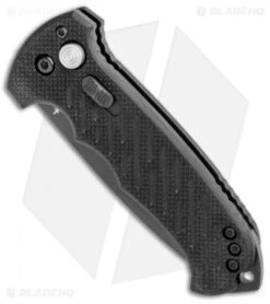 Gerber Pro Knives.com -Gerber Pro Knives.com Gerber Auto 06 Tanto Auto Black G 10 Black 30 001296 BHQ 51695 jr spine