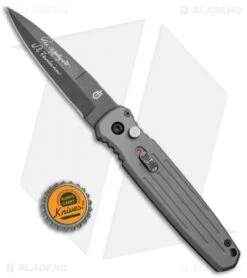 Gerber Auto Covert Automatic Knife Tactical Gray (3.8" S30V Black) 30-001306 -Gerber Pro Knives.com Gerber Auto Covert Tactical Gray Black 30 001306 BHQ 67392 jr bottlecap