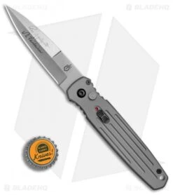 Gerber Auto Covert Automatic Knife Tactical Gray (3.8" S30V Stonewash) 30-001307 -Gerber Pro Knives.com Gerber Auto Covert Tactical Gray SW BHQ 67393 er bottlecap