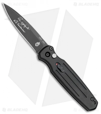 Gerber Auto Mini Covert Automatic Knife Black (2.8" Black) 30-001394 1 Gerber Auto Mini Covert Automatic Knife Black (2.8" Black) 30-001394