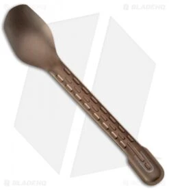 Gerber ComplEAT All-In-One Cooking & Eating Tool (Bronze) 31-003465 -Gerber Pro Knives.com Gerber ComplEAT All In One Cooking Eating Tool Bronze 31 003465N BHQ 93292 jr spoon side