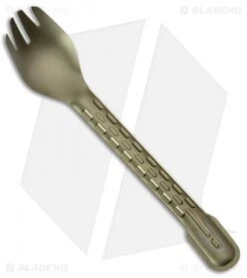 Gerber ComplEAT All-In-One Cooking & Eating Tool (Flat Sage) 31-003467 -Gerber Pro Knives.com Gerber ComplEAT All In One Cooking Eating Tool Flat Sage 31 003467N BHQ 93293 jr fork side