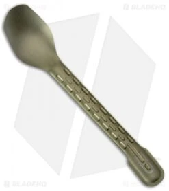 Gerber ComplEAT All-In-One Cooking & Eating Tool (Flat Sage) 31-003467 -Gerber Pro Knives.com Gerber ComplEAT All In One Cooking Eating Tool Flat Sage 31 003467N BHQ 93293 jr spoon side