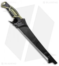 Gerber Controller 10" Fillet Fishing Knife Fixed Blade (10" Satin) -Gerber Pro Knives.com Gerber Controller 10in Fillet Fishing Blade Satin G3342 BHQ 89680 jr sheath