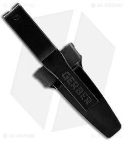 Gerber CrossRiver Fixed Blade Knife Blue Polymer (3" Satin) 5 Gerber CrossRiver Fixed Blade Knife Blue Polymer (3" Satin) -Gerber Pro Knives.com Gerber CrossRiver Blue Polymer Satin BHQ 95313 jr sheath 2