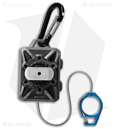 Gerber Defender Large Rail Mount Fishing Tether Gray/Blue 31-003595 2 Gerber Defender Large Rail Mount Fishing Tether Gray/Blue 31-003595 - Image 2