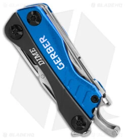 Gerber Dime Blue Multi-Tool 31-002573 -Gerber Pro Knives.com Gerber Dime Blue Multi Tool BHQ 175364 td side
