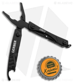 Gerber Dime Mini Multi-Tool Black -Gerber Pro Knives.com Gerber Dime mini Multi Tool BHQ 175135 td size