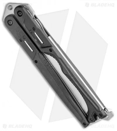 Gerber Doubledown QuadLock Knife Black (6.8" Stonewash) 30-001536N 2 Gerber Doubledown QuadLock Knife Black (6.8" Stonewash) 30-001536N - Image 2