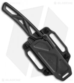 Gerber EXO-MOD Caper Fixed Blade Knife Black (Stonewash) 30-001801 -Gerber Pro Knives.com Gerber EXO MOD Caper Black Black SW 30 001801 BHQ 105516 jr sheath