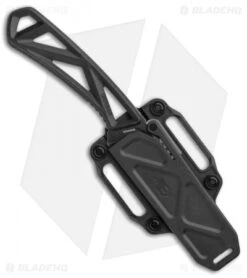 Gerber EXO-MOD Drop Point Fixed Blade Knife Black (Stonewash) 30-001800 6 Gerber EXO-MOD Drop Point Fixed Blade Knife Black (Stonewash) 30-001800 -Gerber Pro Knives.com Gerber EXO MOD DP Black Black SW 30 001800 BHQ 105517 jr sheath