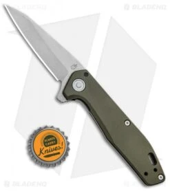 Gerber Fastball Liner Lock Flipper Knife Flat Sage (3" Stonewash) 30-001610 -Gerber Pro Knives.com Gerber Fastball LL Flipper Flat Sage SW 30 001610 BHQ 94211 jr bottlecap