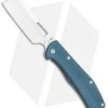 Gerber FlatIron Cleaver Frame Lock Knife Blue Micarta (3.5" Satin) 30-001789