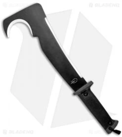 Gerber Pro Knives.com -Gerber Pro Knives.com Gerber Gator Machete Pro Fixed Blade Black Sharpening Stone 31 000705 BHQ 16324 jr side