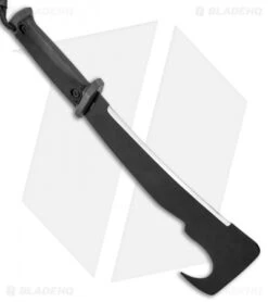 Gerber Gator Machete Pro Fixed Blade (10.5" Black) W/ Sharpening Stone 10 Gerber Gator Machete Pro Fixed Blade (10.5" Black) W/ Sharpening Stone -Gerber Pro Knives.com Gerber Gator Machete Pro Fixed Blade Black Sharpening Stone 31 000705 BHQ 16324 jr spine 2