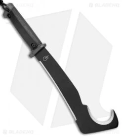 Gerber Gator Machete Pro Fixed Blade (10.5" Black) W/ Sharpening Stone 9 Gerber Gator Machete Pro Fixed Blade (10.5" Black) W/ Sharpening Stone -Gerber Pro Knives.com Gerber Gator Machete Pro Fixed Blade Black Sharpening Stone 31 000705 BHQ 16324 jr spine