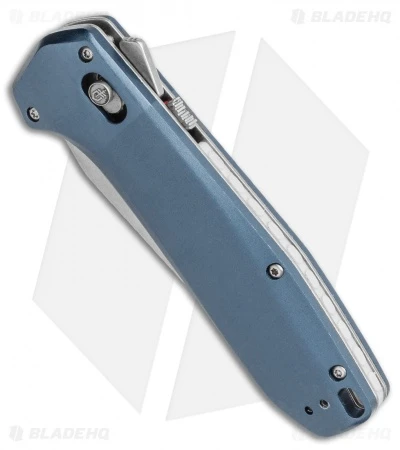 Gerber Highbrow Assisted Opening Knife Blue Aluminum (3.3" Satin) 30-001639 2 Gerber Highbrow Assisted Opening Knife Blue Aluminum (3.3" Satin) 30-001639 - Image 2