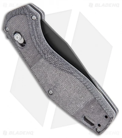 Gerber Hyperflip Assisted Opening Knife Black/Gray Micarta (3.4" Blk) 30-001852 3 Gerber Hyperflip Assisted Opening Knife Black/Gray Micarta (3.4" Blk) 30-001852 - Image 3