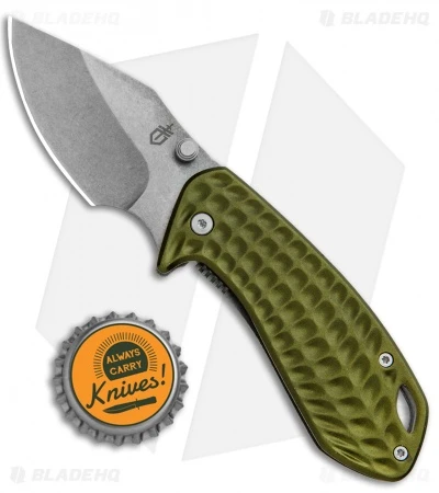 Gerber Kettlebell Frame Lock Knife Sage Green Al (2.5" Stonewash) 30-001521 4 Gerber Kettlebell Frame Lock Knife Sage Green Al (2.5" Stonewash) 30-001521 - Image 4