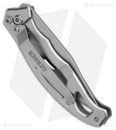 Gerber Mini Paraframe Frame Lock Knife Gray Stainless Steel (2.25" Satin) G48484 3 Gerber Mini Paraframe Frame Lock Knife Gray Stainless Steel (2.25" Satin) G48484 - Image 3