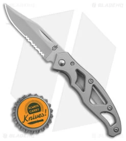 Gerber Mini Paraframe Frame Lock Knife Gray Stainless Steel (2.25" Satin) G48484 7 Gerber Mini Paraframe Frame Lock Knife Gray Stainless Steel (2.25" Satin) G48484 -Gerber Pro Knives.com Gerber Mini Paraframe FLK Gray Stainless Steel 2in Satin BHQ 53970 td size