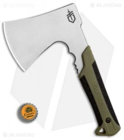 Gerber Pack Hatchet 9.5" Axe Sage Green 31-003482 7 Gerber Pack Hatchet 9.5" Axe Sage Green 31-003482 -Gerber Pro Knives.com Gerber Pack Hatchet Axe Sage Green BHQ 81317 er bottlecap
