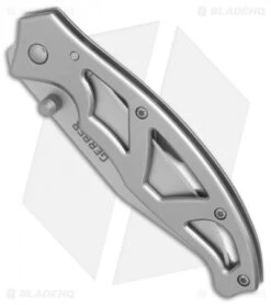 Gerber Paraframe I Frame Lock Knife (3" Bead Blast) 08444 -Gerber Pro Knives.com Gerber Paraframe I bb BHQ 16538 er spine
