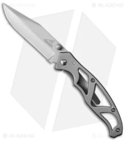 Gerber Paraframe II Frame Lock Knife Gray Stainless Steel (3.5" Satin) G48448
