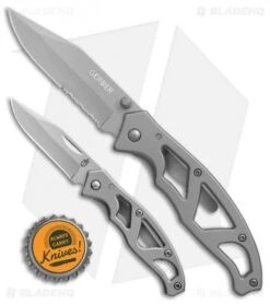 Gerber Paraframe & Mini Paraframe Folding Knife Combo Pack (Set Of 2) 31-003206 -Gerber Pro Knives.com Gerber Paraframe and Mini Paraframe Combo Pack Set of 2 31 003206N BHQ 104175 jr bottlecap 2