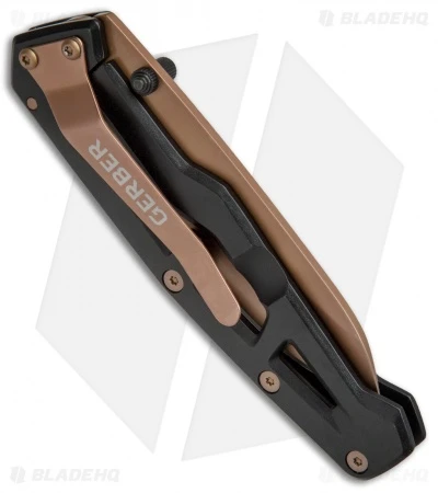Gerber Paralite Frame Lock Knife Black (3" Rose) 30-001344 3 Gerber Paralite Frame Lock Knife Black (3" Rose) 30-001344 - Image 3