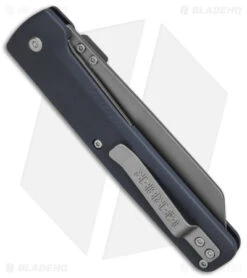 Gerber Pledge Liner Lock Knife Blue GFN (3.7" Bead Blast) -Gerber Pro Knives.com Gerber Pledge LLK Blue GFN 3in Bead Blast BHQ 169078 td side