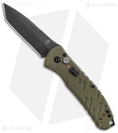 Gerber Propel Downrange Automatic Knife OD Green (3.5" Black) 1 Gerber Propel Downrange Automatic Knife OD Green (3.5" Black)