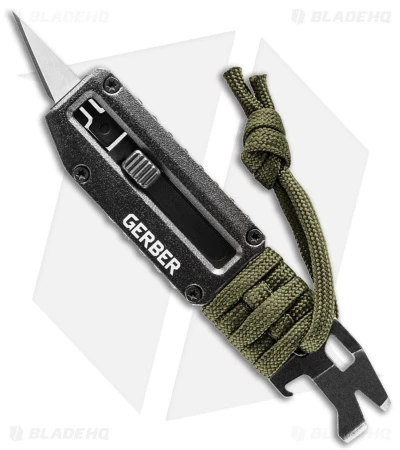 Gerber Prybrid-X Utility Knife Black/Green EFS 1 Gerber Prybrid-X Utility Knife Black/Green EFS