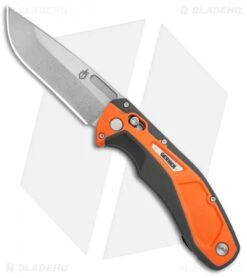 Gerber Pro Knives.com -Gerber Pro Knives.com Gerber Randy Newberg DTS Gray Orange Rubber 30 001761 BHQ 105530 jr knife 1