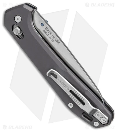 Gerber Savvy Pivot Lock Knife Gray Aluminum (3.5" Stonewash 20CV) 30-001844 3 Gerber Savvy Pivot Lock Knife Gray Aluminum (3.5" Stonewash 20CV) 30-001844 - Image 3