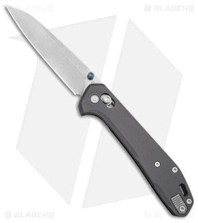 Gerber Savvy Pivot Lock Knife Gray Aluminum (3.5" Stonewash 20CV) 30-001844 1 Gerber Savvy Pivot Lock Knife Gray Aluminum (3.5" Stonewash 20CV) 30-001844