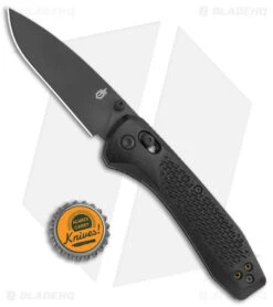 Gerber Sedulo Pivot Lock Knife Black FRN (3.4" Black) 30-001708 -Gerber Pro Knives.com Gerber Sedulo Pivot Lock Black FRN Black BHQ 143213 jr bottlecap