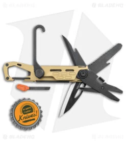 Gerber Stake Out 11-in-1 Multi-Tool Champagne 30-001744 -Gerber Pro Knives.com Gerber State Out Champagne Black BHQ 145767 jr bottlecap