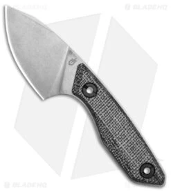 Gerber Stowe Fixed Blade Knife Black Micarta (2.5" Stone Wash)