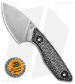 Gerber Stowe Fixed Blade Knife Black Micarta (2.5" Stone Wash) -Gerber Pro Knives.com Gerber Stowe SW Micarta BHQ 174457 td size