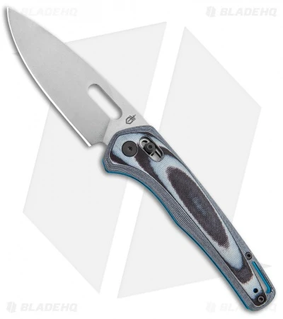 Gerber Sumo Pivot Lock Knife Black/White/Cyan G-10 (3.9"Stonewash) 30-001815 1 Gerber Sumo Pivot Lock Knife Black/White/Cyan G-10 (3.9"Stonewash) 30-001815