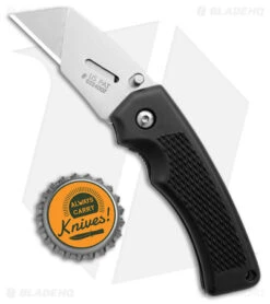 Gerber SuperKnife SK Edge Liner Lock Knife Black Rubber (2.25" Satin) G668 7 Gerber SuperKnife SK Edge Liner Lock Knife Black Rubber (2.25" Satin) G668 -Gerber Pro Knives.com Gerber SuperKnife SK Edge LL Black Rubber Satin BHQ 53983 jr bottlecap