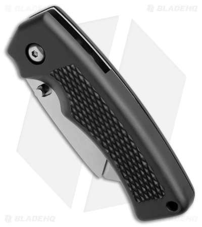 Gerber SuperKnife SK Edge Liner Lock Knife Black Rubber (2.25" Satin) G668 2 Gerber SuperKnife SK Edge Liner Lock Knife Black Rubber (2.25" Satin) G668 - Image 2