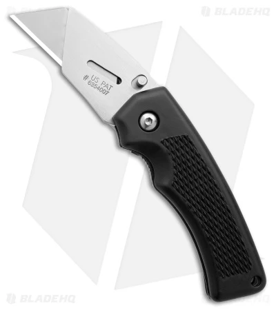 Gerber SuperKnife SK Edge Liner Lock Knife Black Rubber (2.25" Satin) G668 1 Gerber SuperKnife SK Edge Liner Lock Knife Black Rubber (2.25" Satin) G668