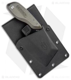 Gerber Tri-Tip Mini Cleaver Fixed Blade Knife Green (2" Black) 6 Gerber Tri-Tip Mini Cleaver Fixed Blade Knife Green (2" Black) -Gerber Pro Knives.com Gerber Tri Tip Mini Cleaver Green Black 30 001694 BHQ 94220 jr sheath