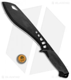 Gerber Versafix Pro 14" Machete Fixed Blade Knife Gray (9" Black ) 31-003471 -Gerber Pro Knives.com Gerber Versafix Pro 14in Machete Gray Black 31 003471 BHQ 94216 jr bottlecap